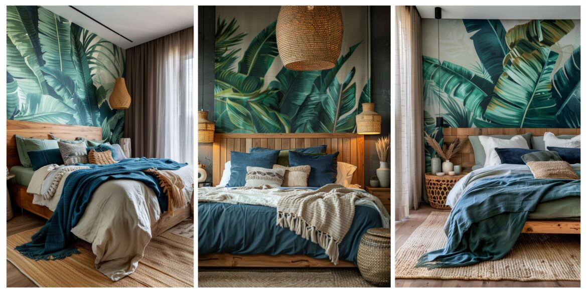 Tropical Chic & Modern Boho:  Turn Your Bedroom into a Mini Eco-Resort