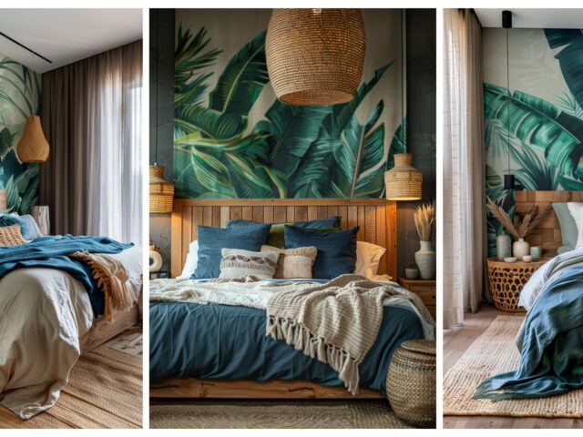 Tropical Chic & Modern Boho:  Turn Your Bedroom into a Mini Eco-Resort