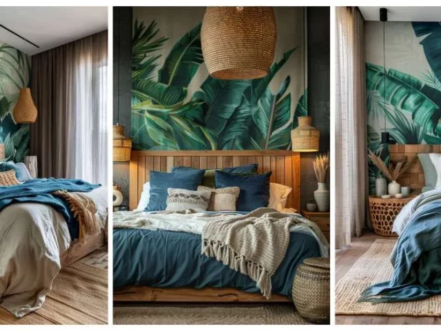 Tropical Chic & Modern Boho:  Turn Your Bedroom into a Mini Eco-Resort
